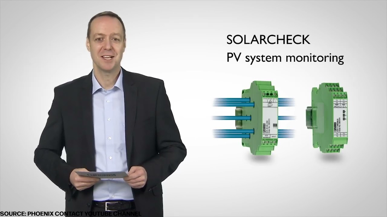 PV Monitoring System Solarcheck by Phoenix Contact