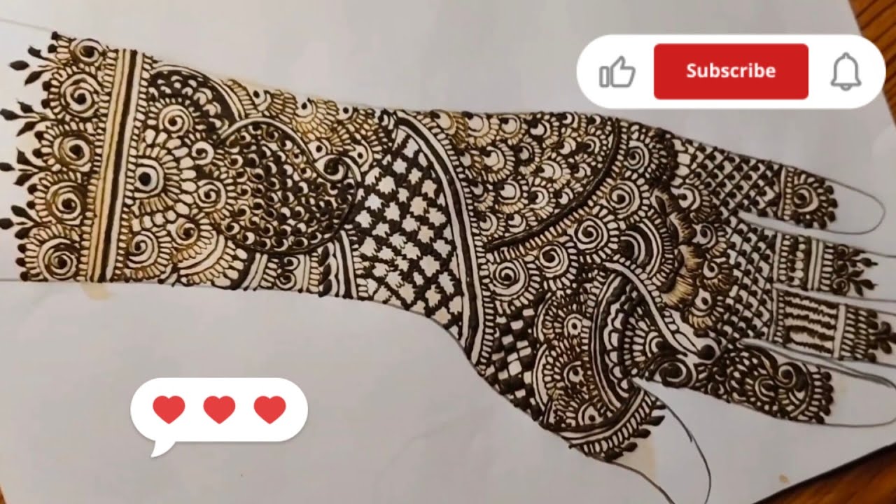 Bridal Henna Design 
