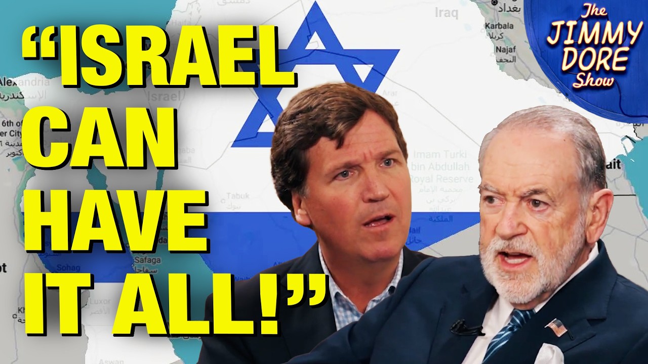 Huckabee Tells Tucker God Gave ENTIRE MIDDLE EAST To Israel!