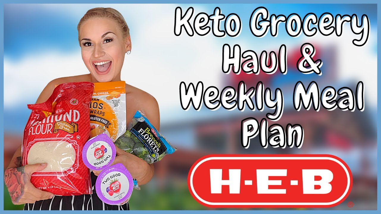 Keto Grocery Haul & Meal Plan | Husbands Keto Work Lunch Menu