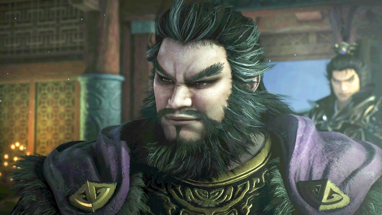 Dynasty Warriors Origins: Лу Бу предает Дун Чжо, сцена