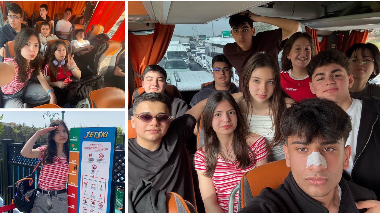 Okul Gezisi (Vialand) Vlog 🏎️🎡🎠🎟️
