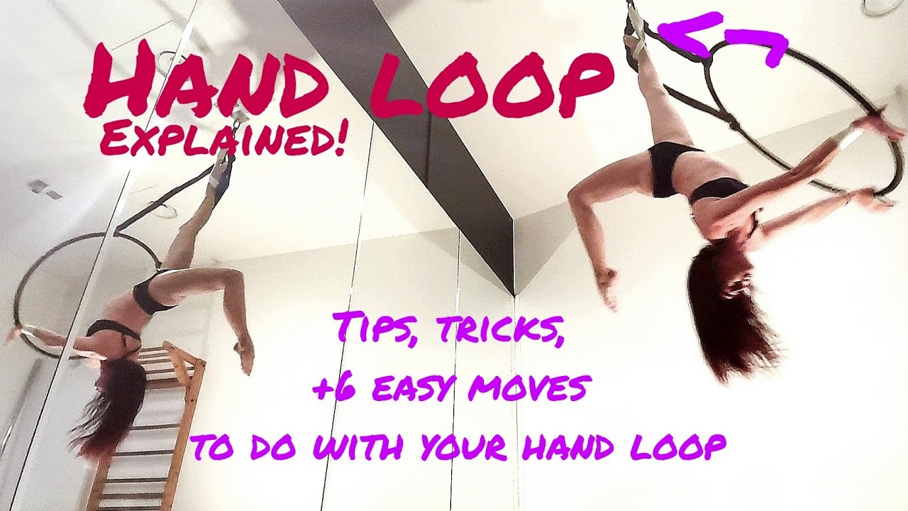 Aerial Hand Loop Tutorial: How to use a hand loop with Aerial Hoop (Lyra) for beginners