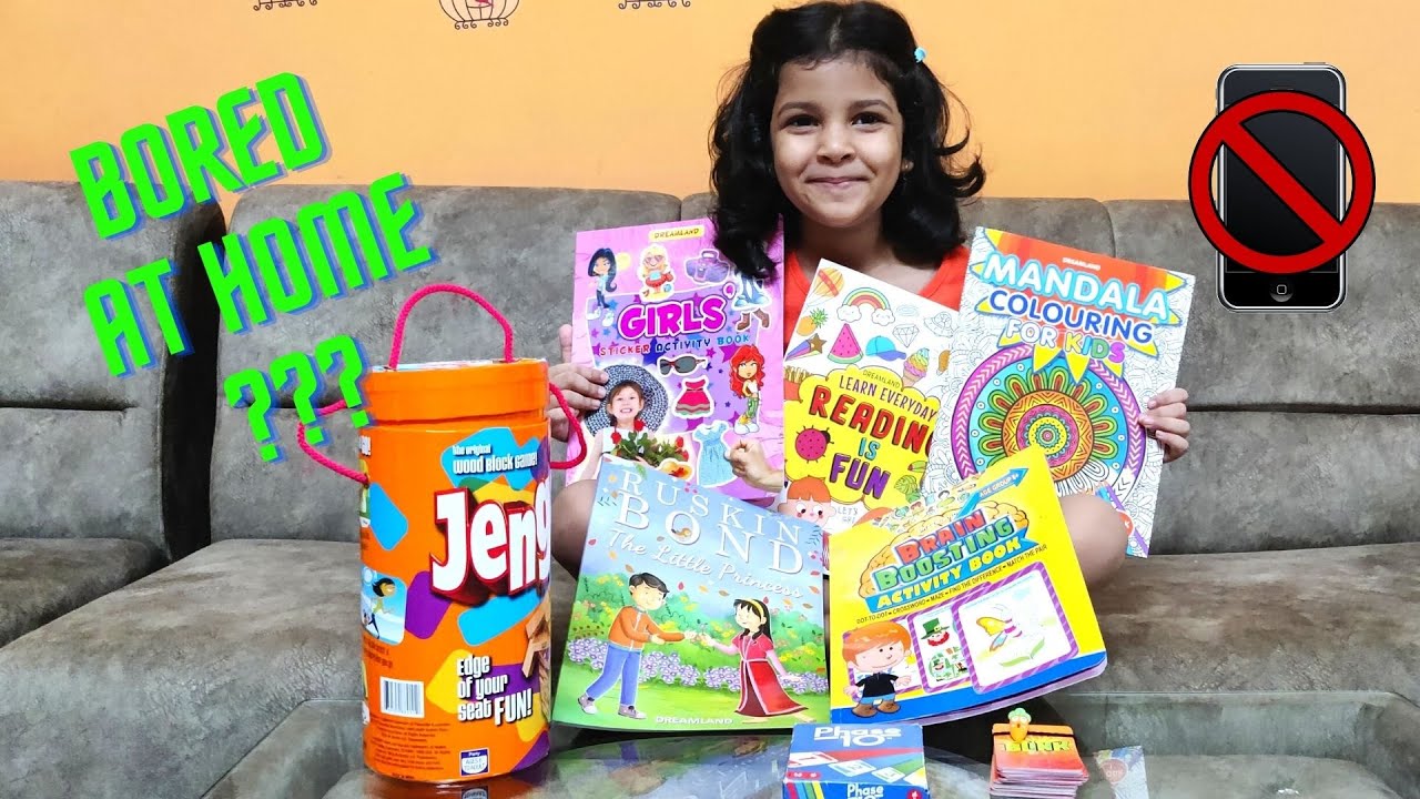 Activities to keep Kids Engaged at Home | Books by Dreamland Publications | Games for 6 year Olds