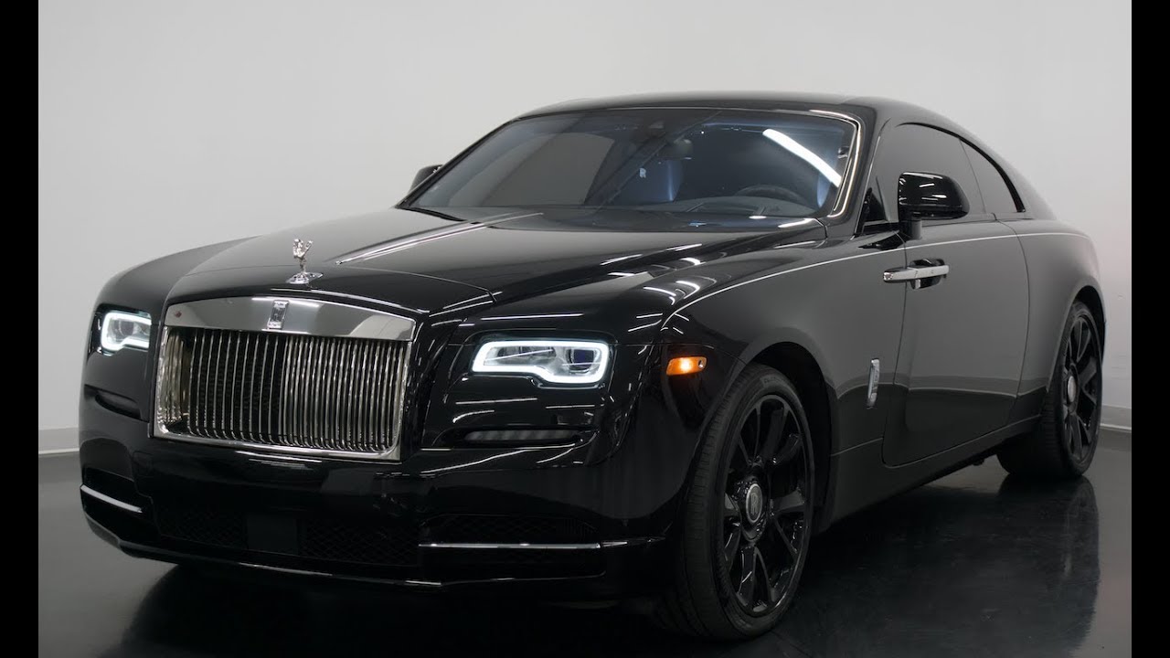 2017-19 Rolls-Royce Wraith ALL BLACK - Walkaround in 4k