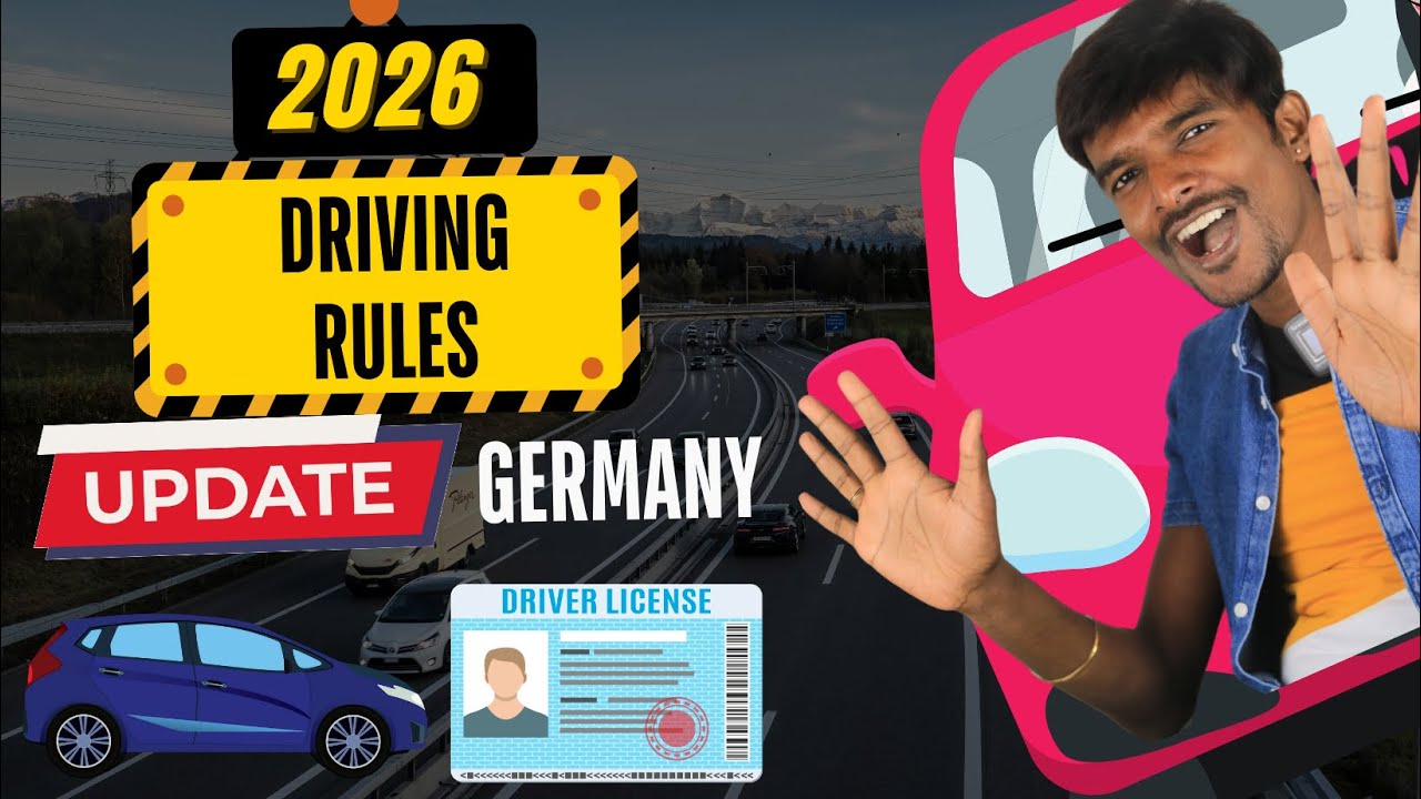 Новые правила дорожного движения в Германии с 2026 года 🚗 | Что должен знать каждый водитель в ЕС