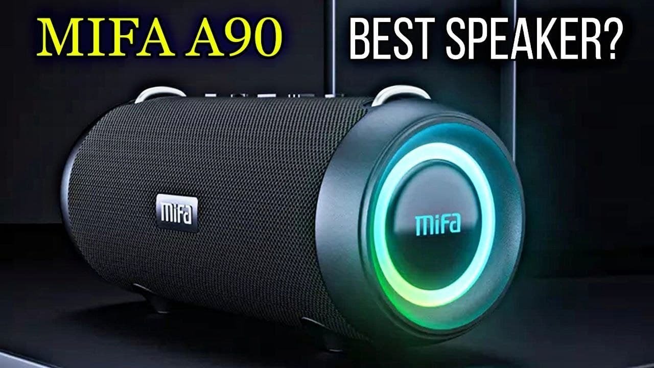 60W Power, Bluetooth 5 0, 8000mAh Battery, 60$ - New Speaker Mifa A90