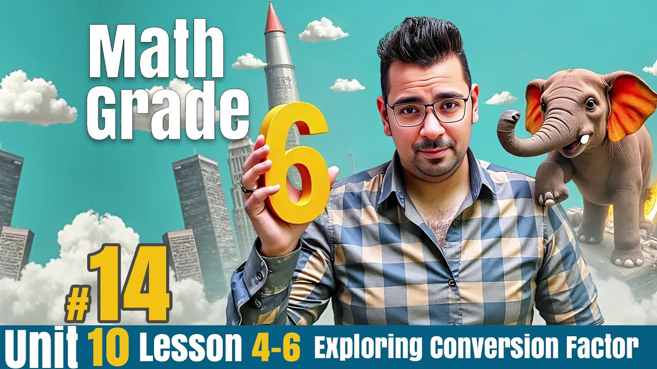 Math | grade 6 | Unit 10 | Lesson 4-6  | Exploring Conversion Factor