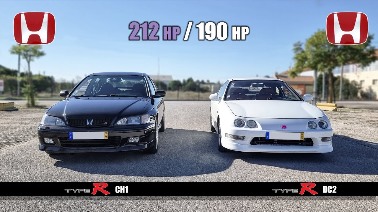 Honda ACCORD Type R (CH1) 🆚 Honda INTEGRA Type R (DC2) 🏁