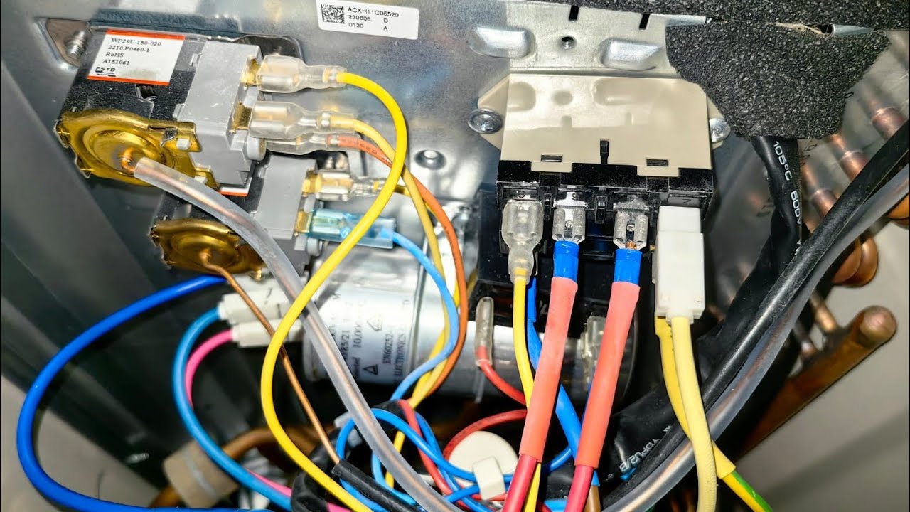 طريقة توصيل ريليه رباعي (4 Pin) لتشغيل الوحدة الخارجية