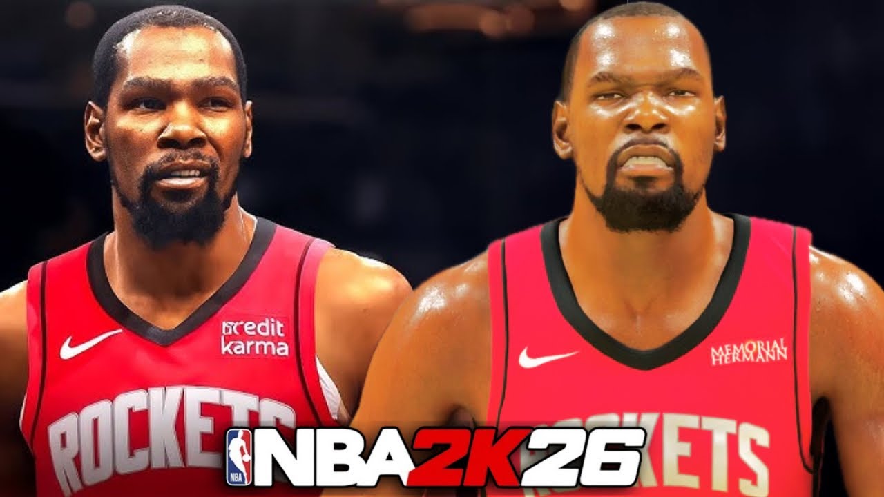 Kevin Durant Rockets Debut Got Sweaty In NBA 2K26 Play Now Online