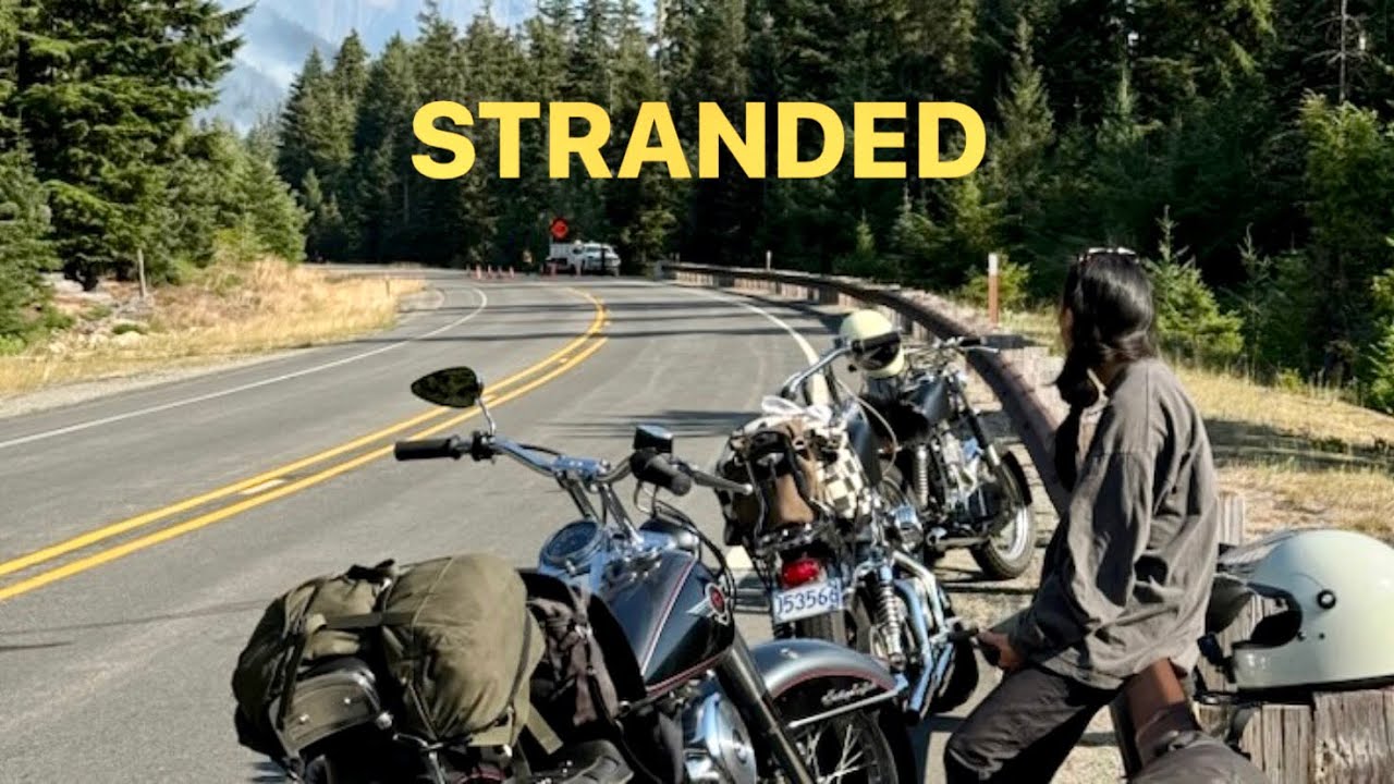 Harley Broke Down in the middle of nowhere!!