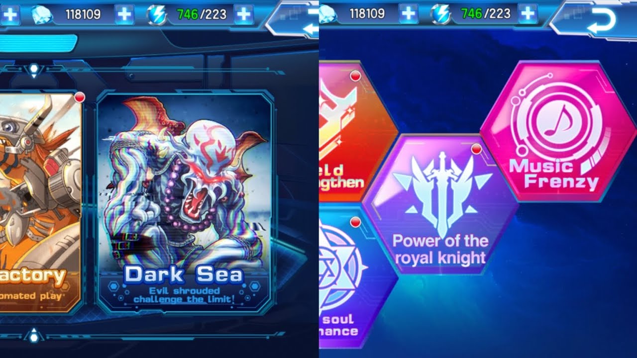 Guide for Dark Sea and Music Frenzy (New Feature)