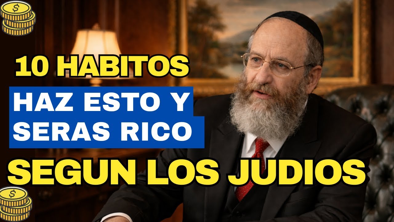 10 HÁBITOS/ Cómo Prosperar y Atraer Mucho DINERO Según Los Judíos.