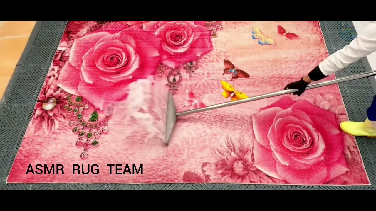 Deep clean and scraping carpet cleaning#asmr#satisfying