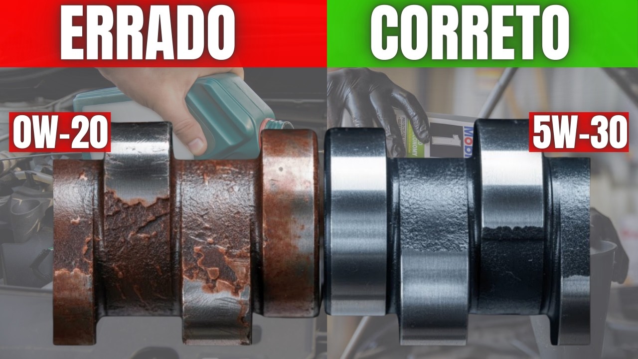 🚨 8 Sinais de Que Você Está Usando o Óleo ERRADO no Motor Dano Imediato!