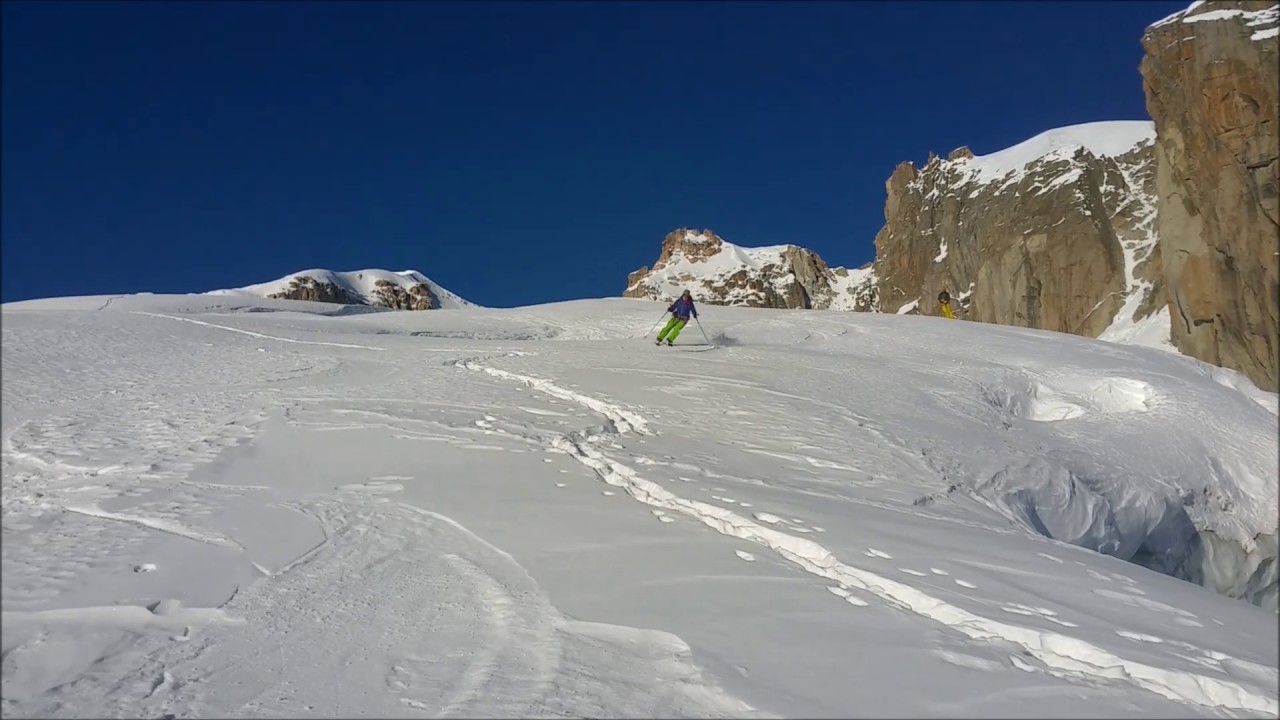 Vall&eacute;e Blanche chamonix ski guide ouverture 2016 2017 avec www.chamonixskiguide.com