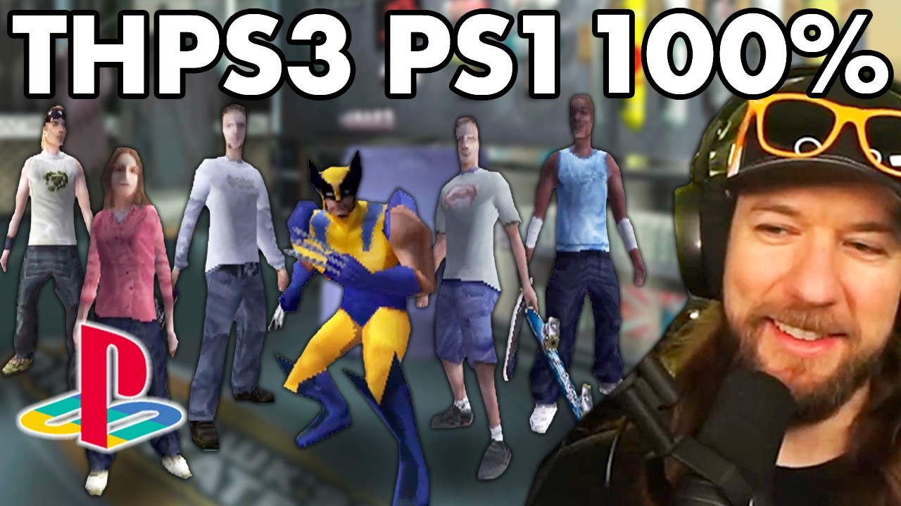 100%'ING THPS3 ON PS1