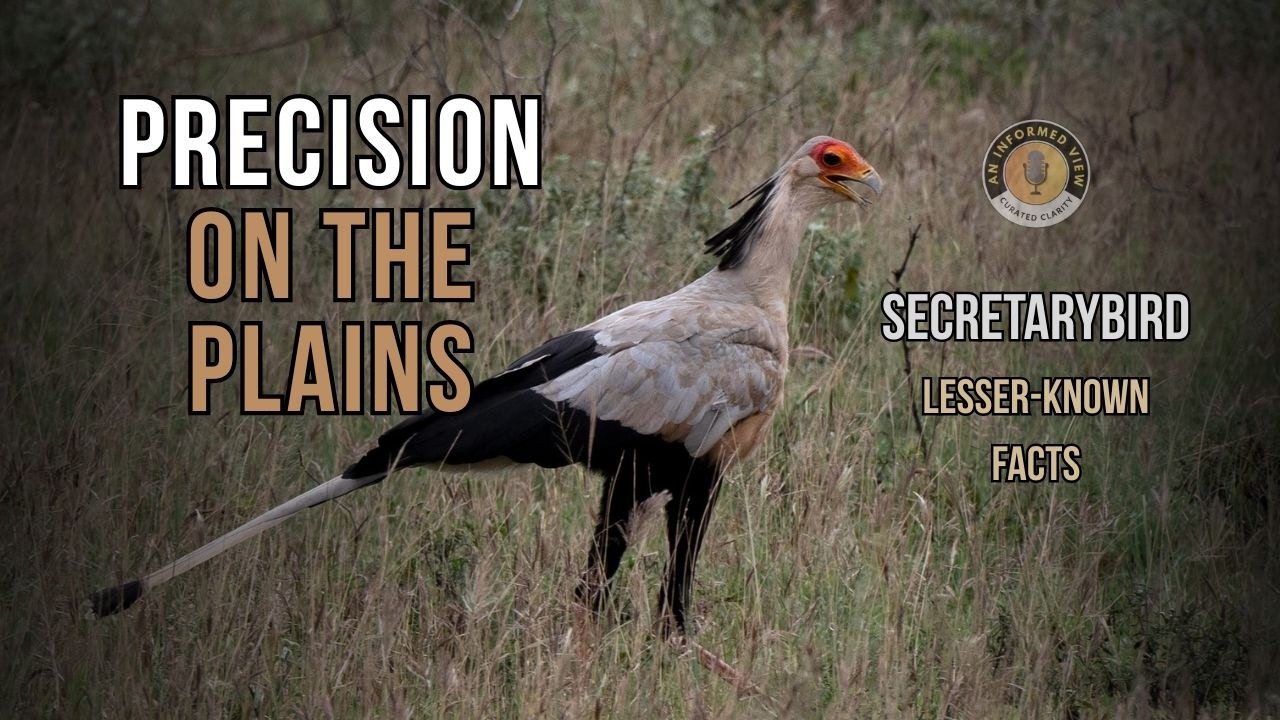 Secretarybird | Precision on the Plains | Lesser-Known Facts