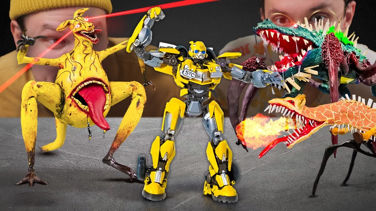 Bumblebee Vs Zoochosis Mutant: Unbelievable DIY Showdown!