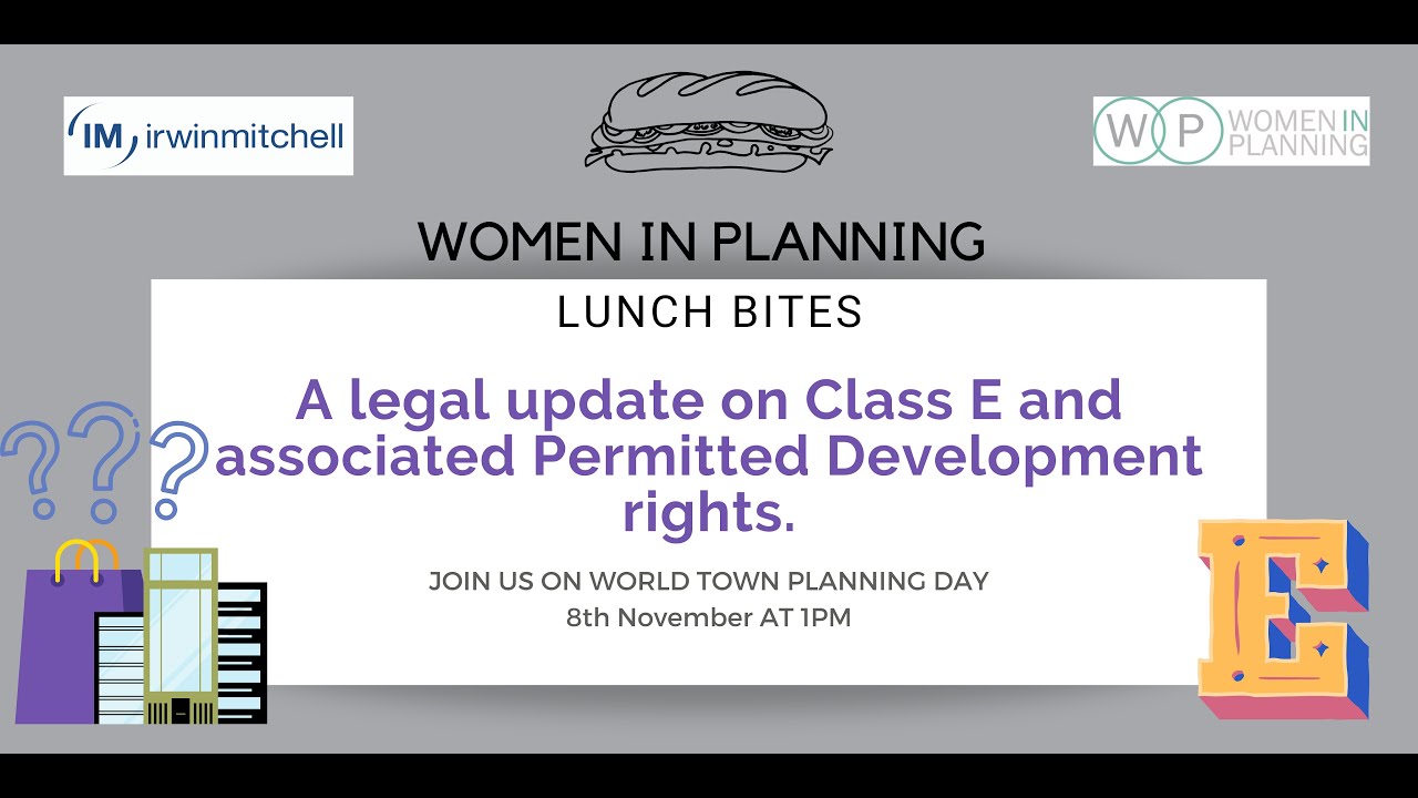 Legal Update - Class E and Permitted Development Rights