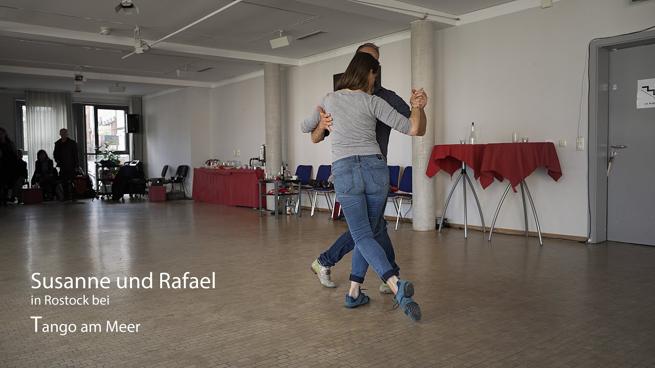 Susanne und Rafael, Tangoworkshop waltz Demo