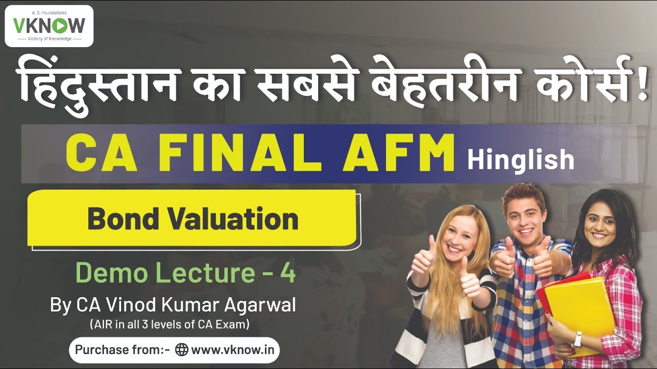 Demo Lecture - 4 | CA Final AFM Regular Video Lecture Course (Hinglish) By CA, CPA Vinod Agarwal