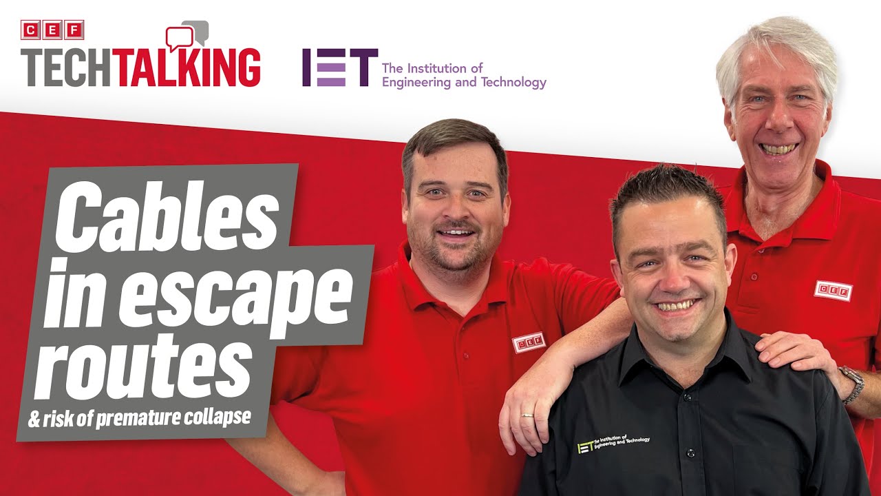 E20: Cables in escape routes and risk of premature collapse: Michael Peace, IET
