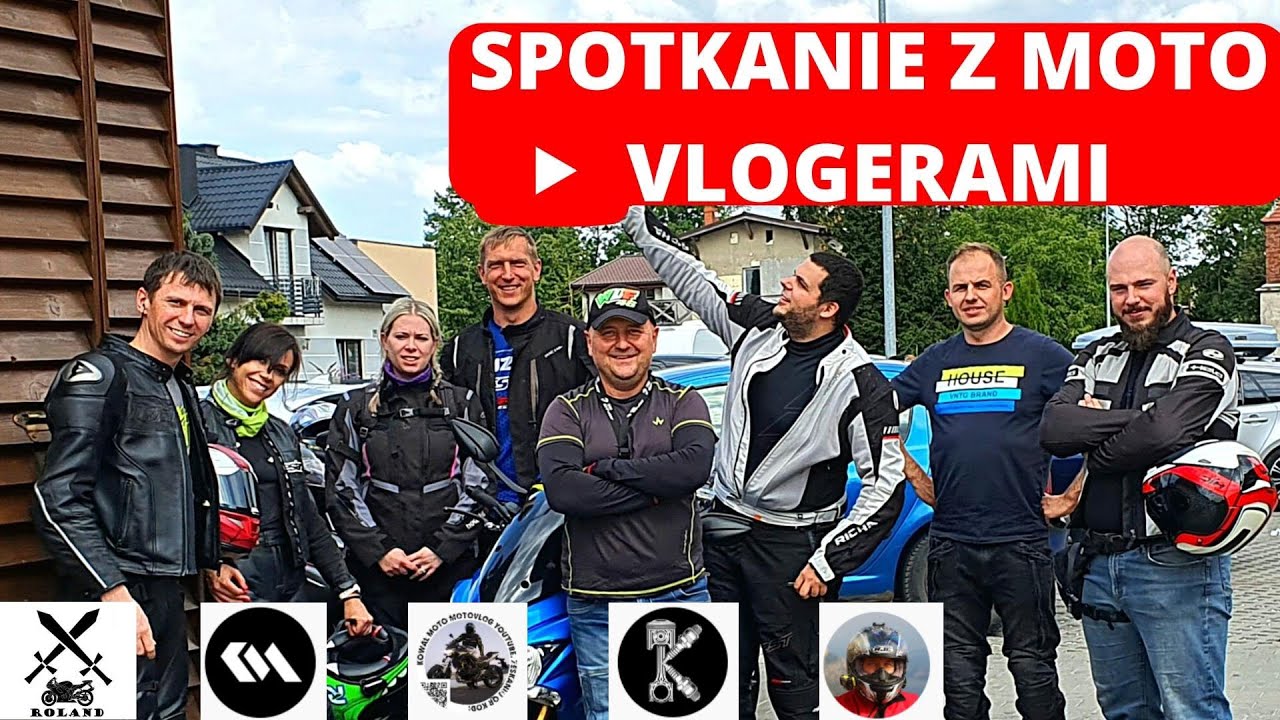 Spontan z poetami YouTuba.Spotkanie motovlogerow.  @Piniu74 @kowalmoto76 @KanalMotocyklowy @Kazikos '
