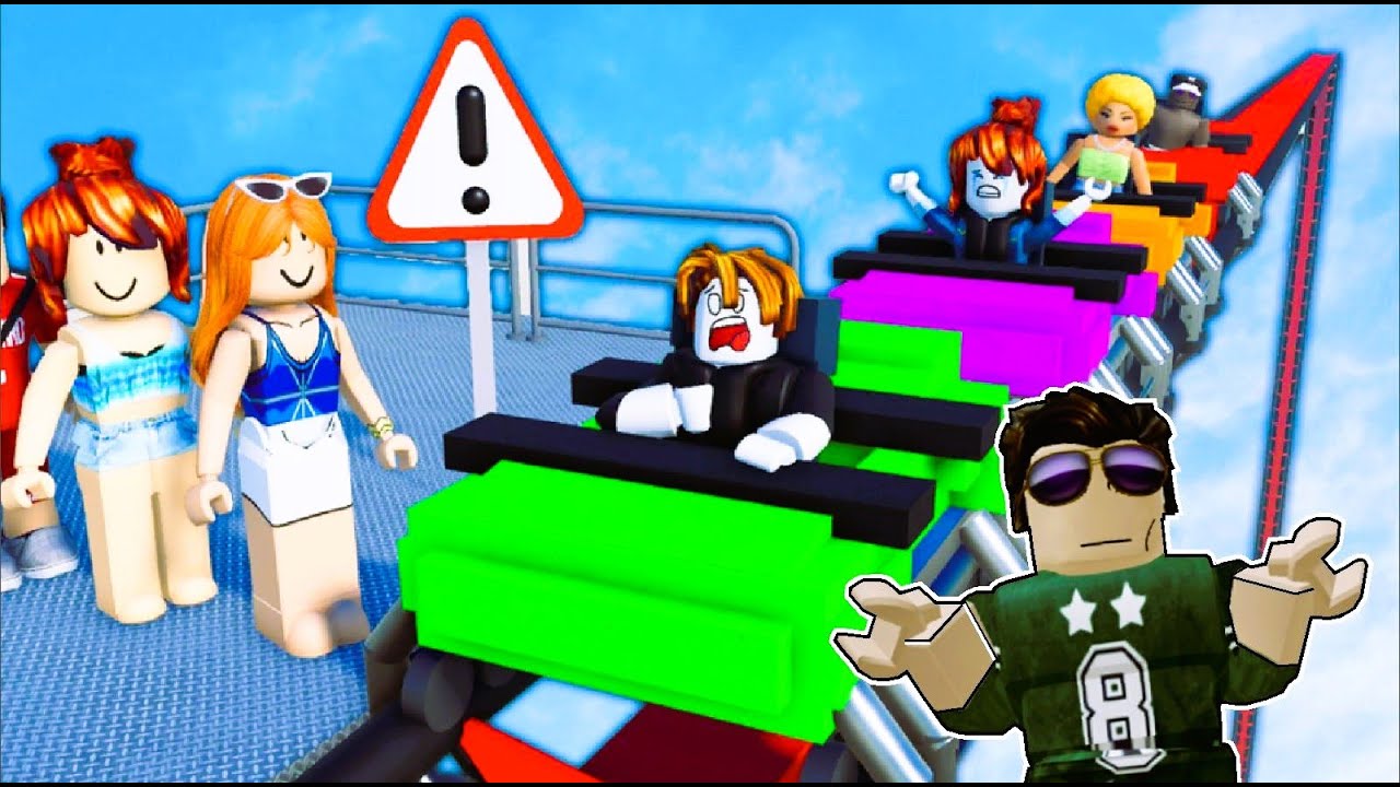 Roblox Extreme Cart Line🎢  - I Cut the Whole Line!