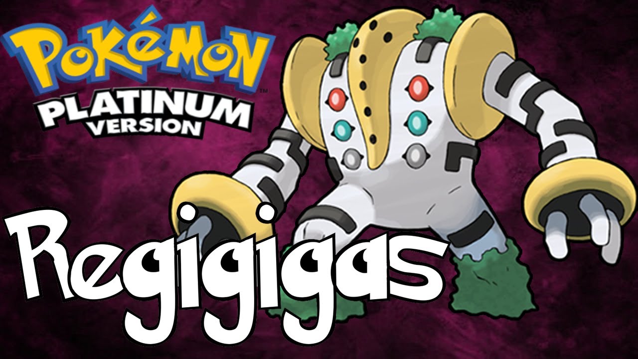 Como Capturar Regigigas Pokémon Platinum Detonado #43