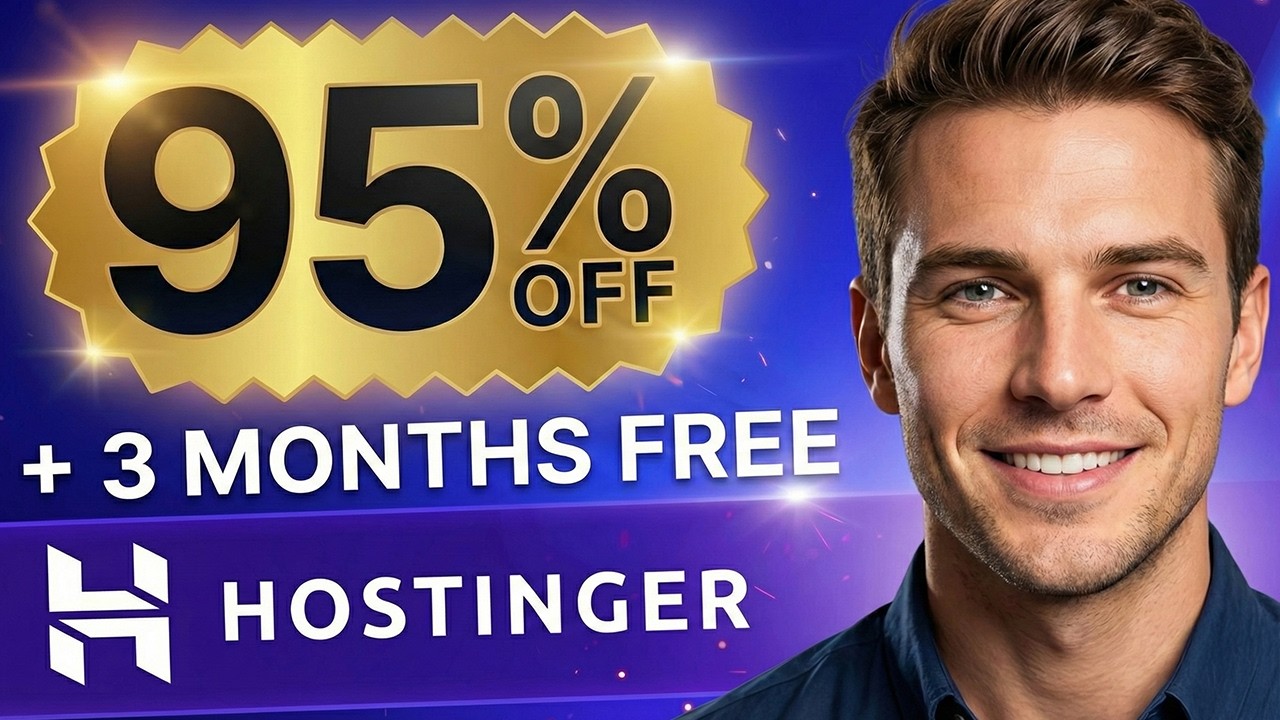 Hostinger Coupon Code 2026 🔥 Get 95% OFF Discount & FREE Extra Months