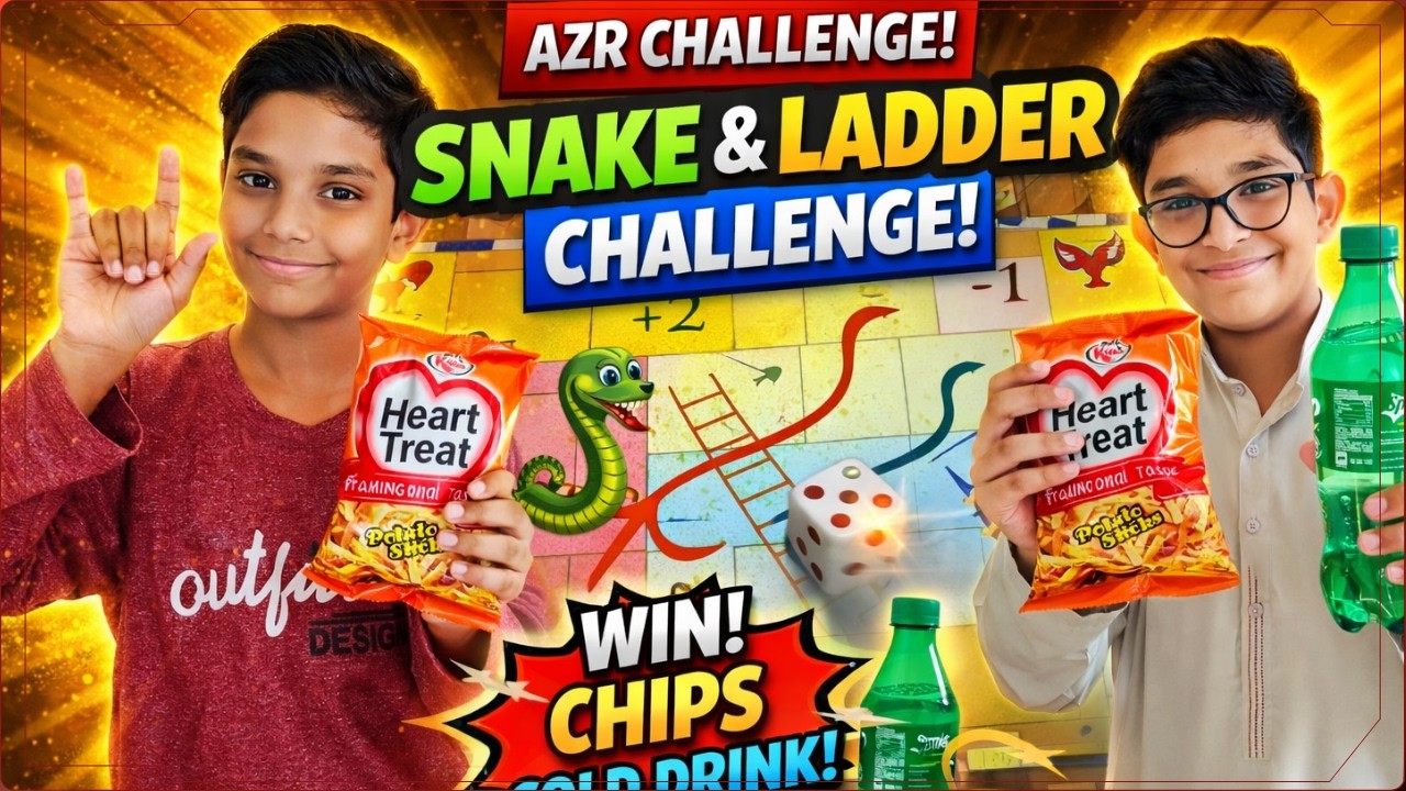 Snake and Ladder Challenge 🐍🎲 | Win Chips & Cold Drink 🥤🔥