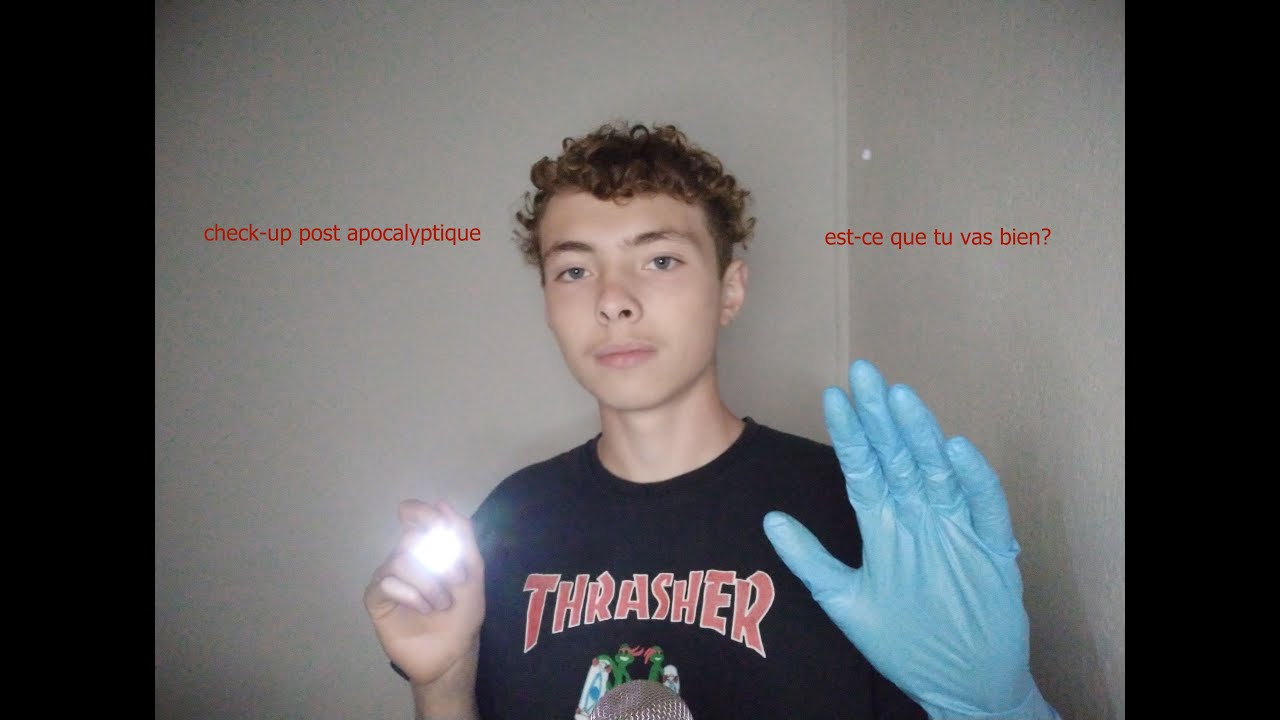 ASMR FR: Roleplay 👨‍⚕️visite médicale post-apocalyptique👨‍⚕️
