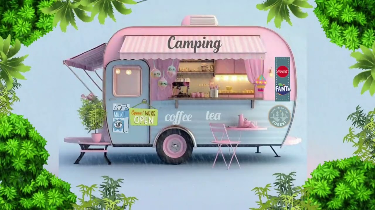 KARAVAN CAFE YAĞMURDA BİLE AÇIK..