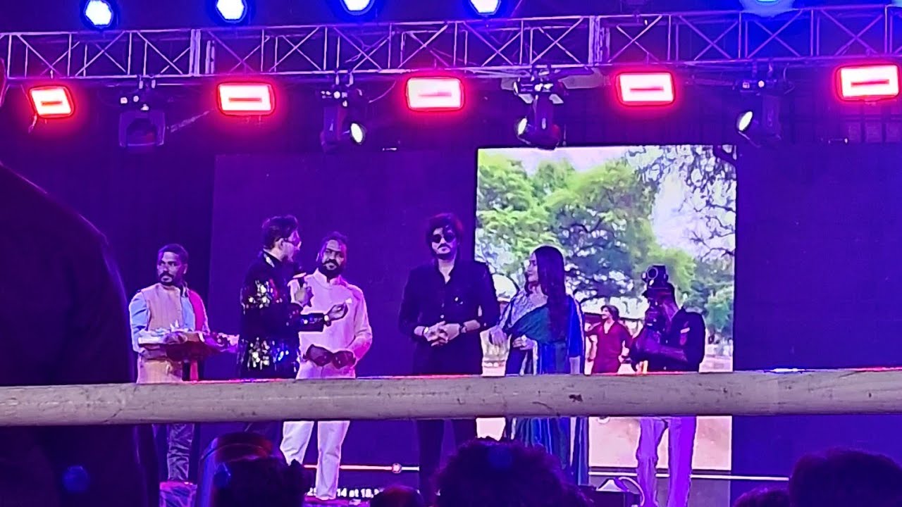 Divya di and pj bhaiya ka award show🥳🥳at dungarpur 