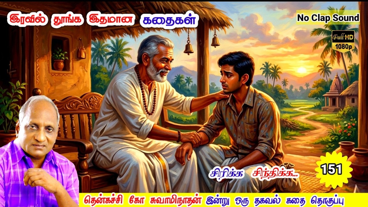 மன அழுத்தம் நீங்கி உடனே தூங்க Thenkachi Ko Swaminathan தென்றல் 151 |  நிம்மதிக்கான வழிகள்