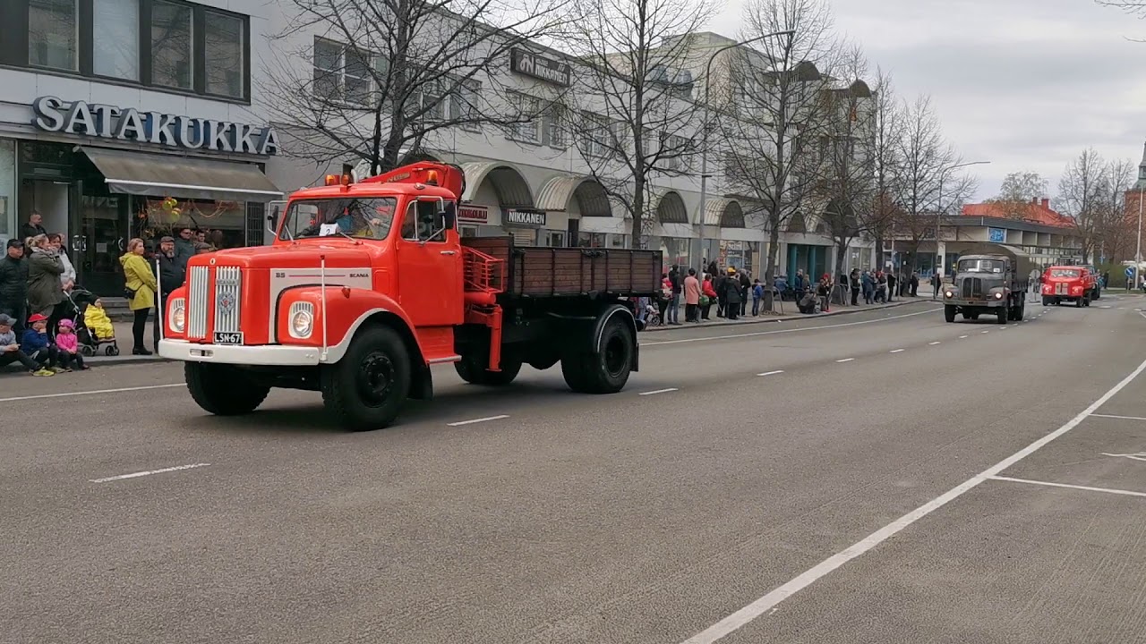 Harrasteajoneuvojen Vappuparaati 1.5.2019 Sastamala (osa 2)
