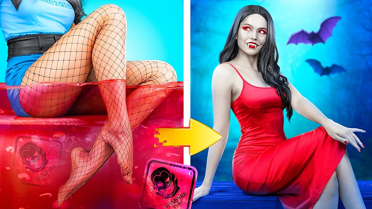 From Nerd Vampire To Beauty School Queen / What If Gadgets From Tik Tok Were People!