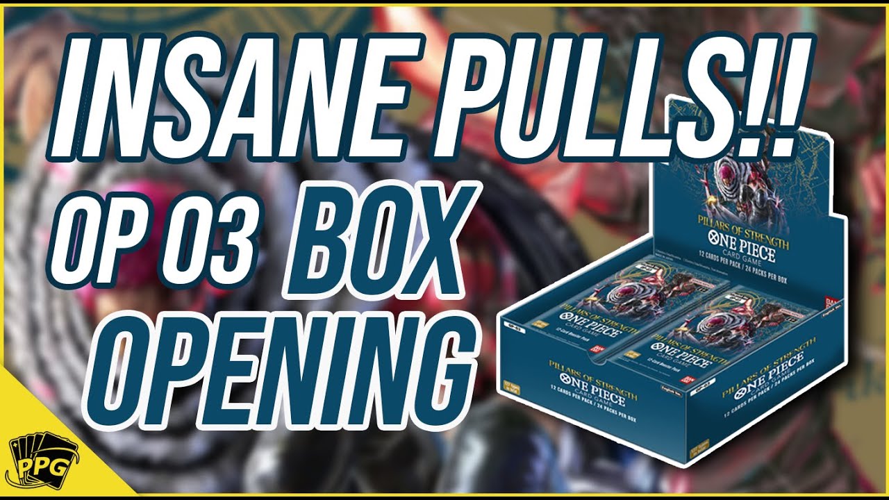 Is This The Best OP 03 Box Ever? | One Piece Box Opening