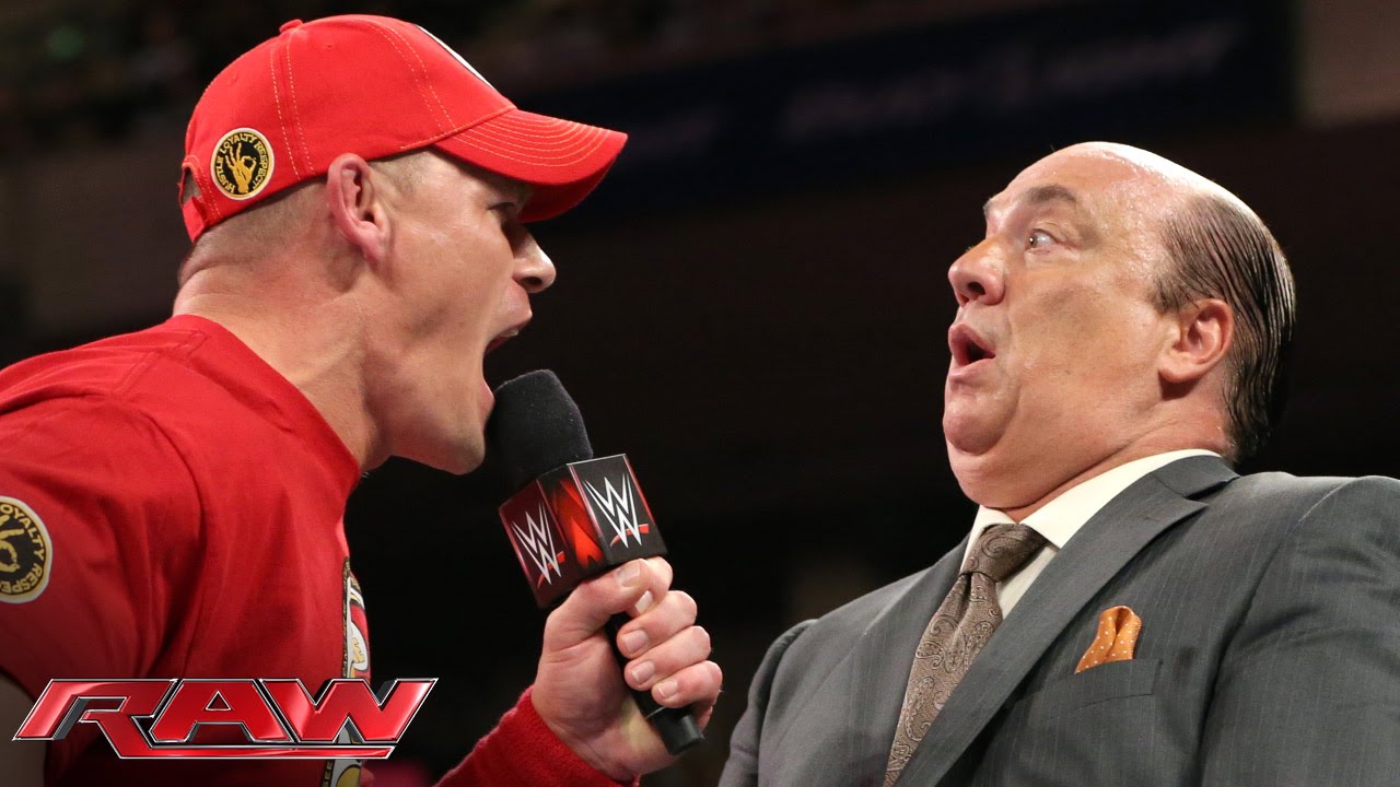 Джон Сина хочет показать Броку Леснару, что он готов к Ночи Чемпионов: Raw, 8 сентября 2014 г.