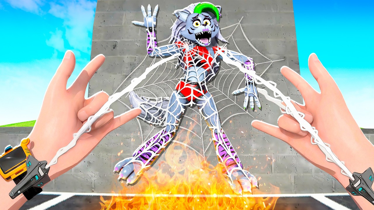 Gregory gets SPIDERMAN POWERS! in Bonelab VR