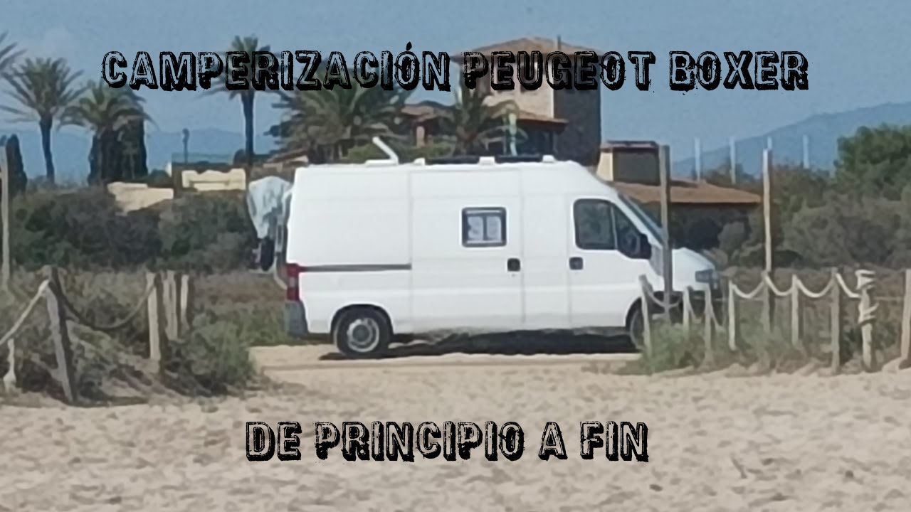 Camperizacion Peugeot Boxer