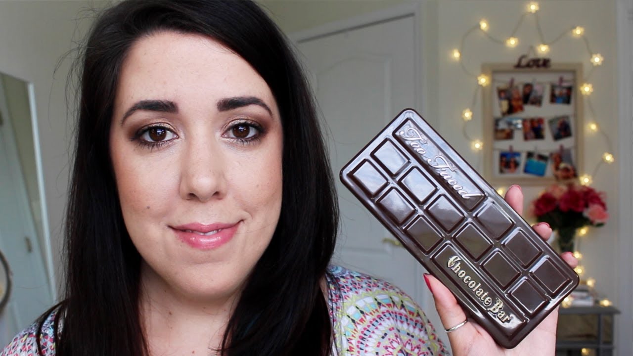 Too Faced Chocolate Bar Review y Tutorial