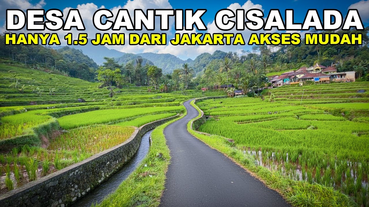 DIKIRA LUKISAN TERNYATA DESA CISALADA SEBAGUS INI  |  BOGOR BARAT 2