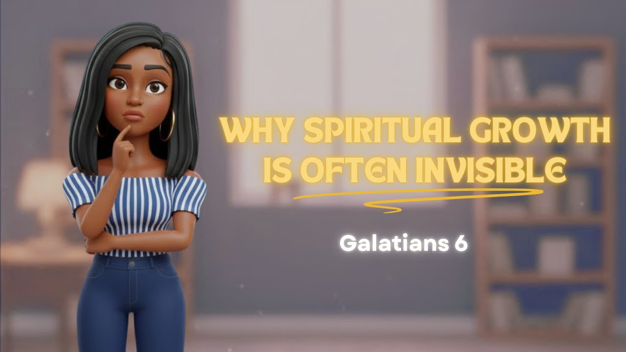 Why spiritual growth is often invisible | Galatians 6:1-6 explained