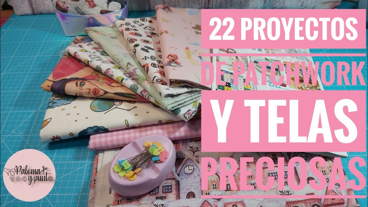 🧵😍Telas preciosas y 22 proyectos para disfrutar 😍🧵