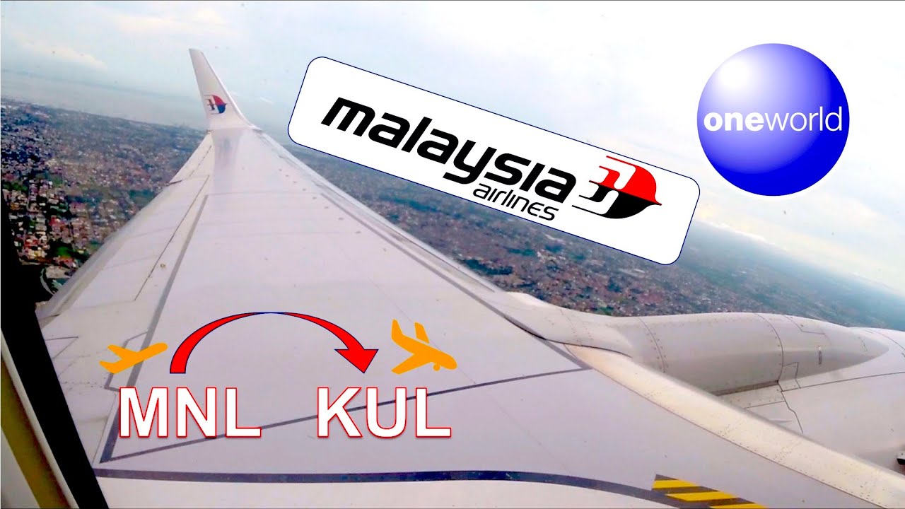 ✈︎ FULL FLIGHT ✈︎ Malaysia Airlines // Manila to Kuala Lumpur // Boeing 737-800