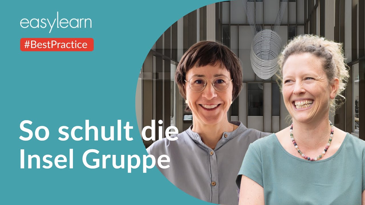 Insel Gruppe schult mit easylearn