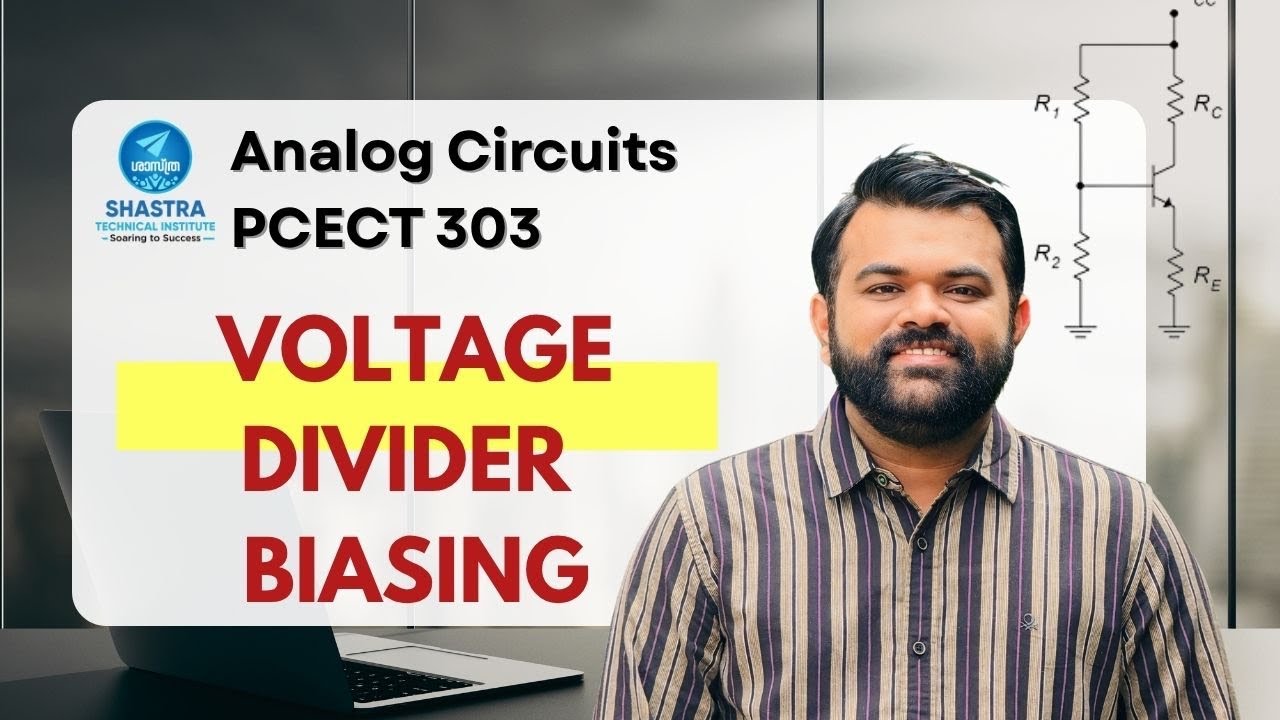 Voltage Divider Biasing Circuit | PCECT303 | ECT202 | Analog Circuits | KTU